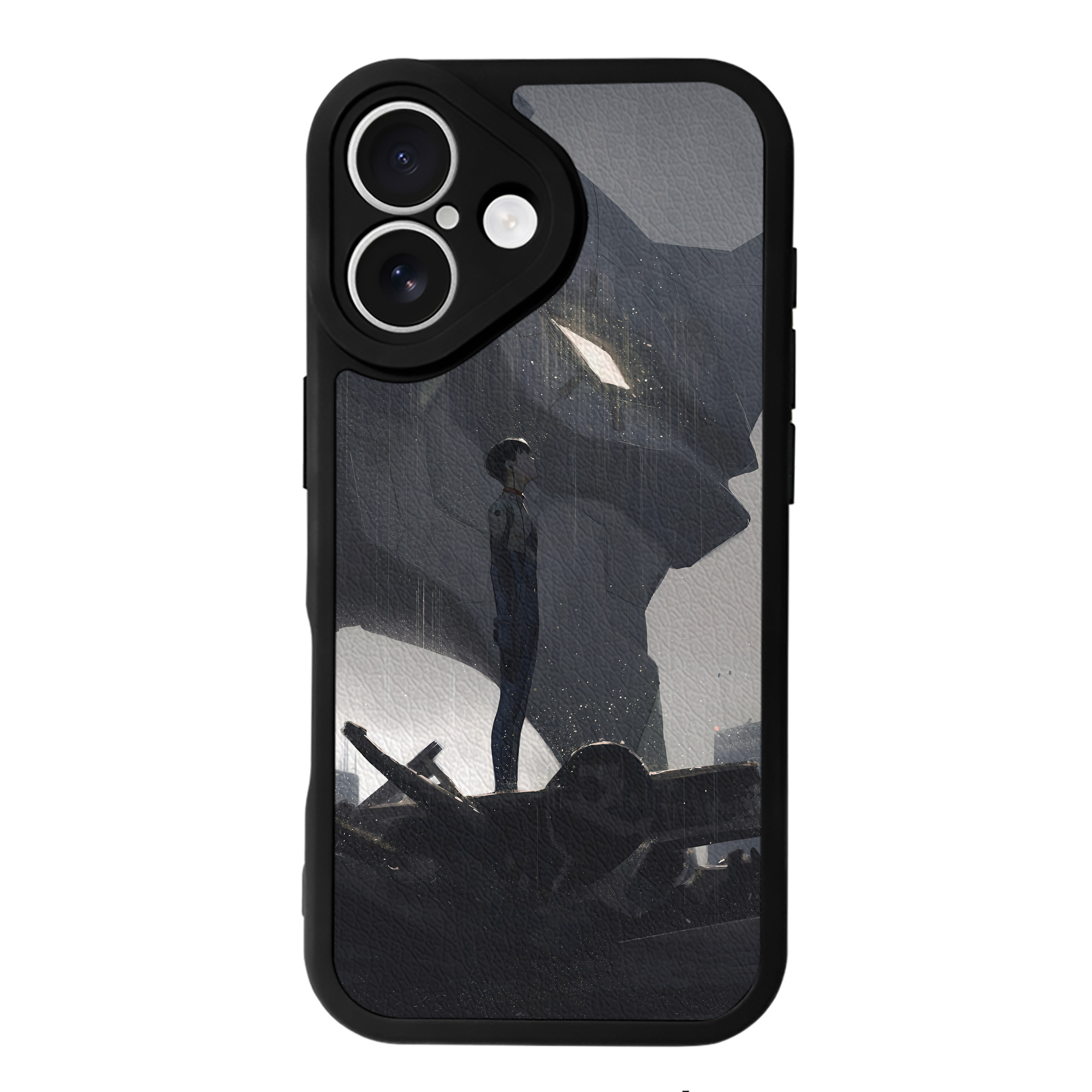 （画像用） EVA 新世紀エヴァンゲリオン 【iPhone 16シリーズ対応】シリコンスマホケース（レザー調） 材質：シリコン